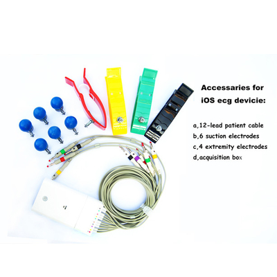 IOS Application ICV200 Ambulatory Monitoring Device With Bluetooth ECG Machine