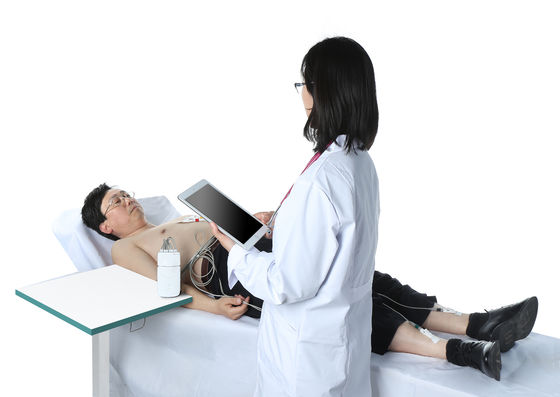 Clinics / Hospitals Multicolor Portable ECG Recorder ICV200S For 12 Lead ECG