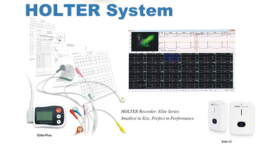 Ambulatory Ecg Monitoring Holter System / Ecg Dinamico Holter Device Testing CV3000