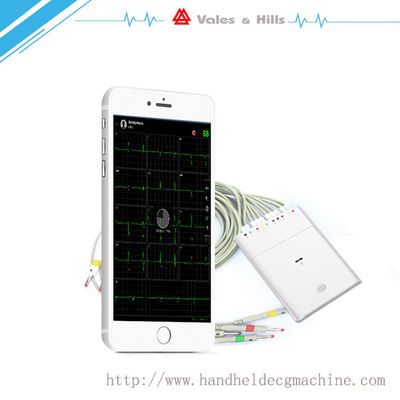 New Handheld ECG Buletooth WIFI ECG Machine For IOS Work With IPad