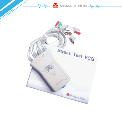 Portable 12 Channel Stress Test Ecg Heart Monitor Machine With Treadmill