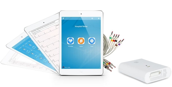Bluetooth 12 Channel ECG Machine With Automatic Measurement / Interpretation