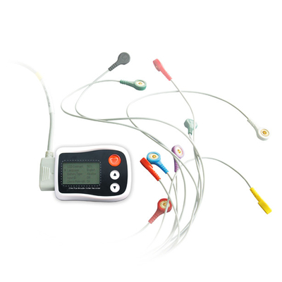 White Ambulatory ECG Monitoring For Mini ECG Device Excellent Holter Precio