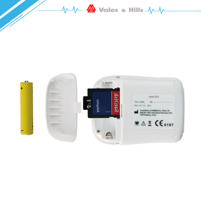 Holter ECG Recorder 24 Hours Holter System With Independent Pacemaker Channel