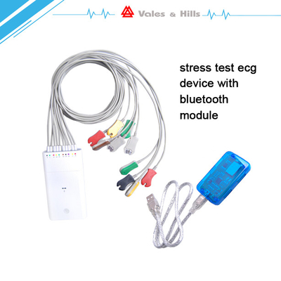 Stress Testing Wireless Ecg Machine Icv1200 With Bluetooth Module Connection