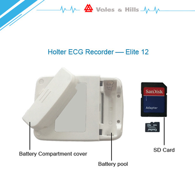 0.05hz To 60hz Ambulatory Ecg Monitoring White Color For Heart Rate Variability