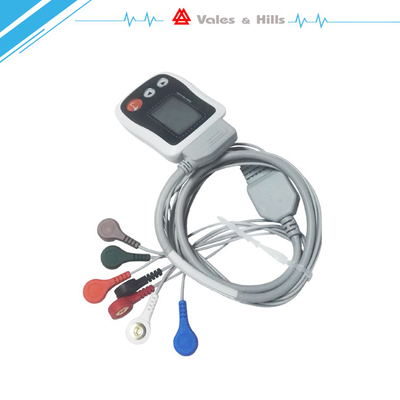 0.05hz To 60hz Ambulatory Ecg Monitoring White Color For Heart Rate Variability