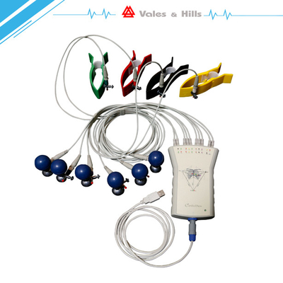 Portable Handheld Ecg Machine 128mb Ram With Usb Connection To Computer