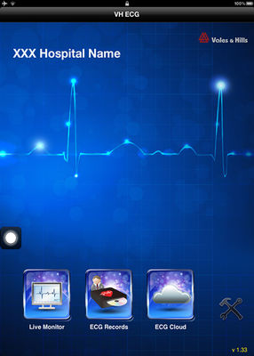 12 channel iPad ECG Machine Wifi ECG Monitoring Device For Home