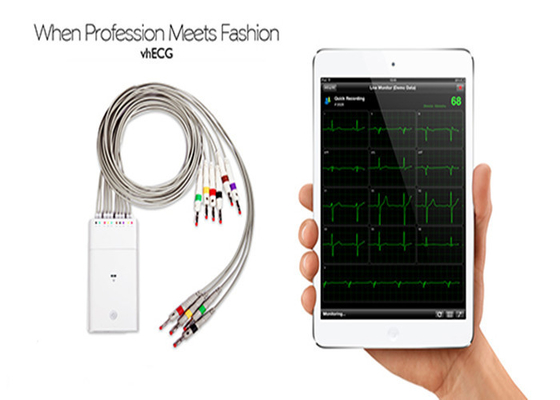 electrocardiogram test wifi ipad ECG recorder , Pocket ecg machine