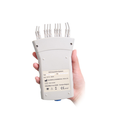 Hospital Handheld Heart Monitor With Grey Smart Box Bluetooth Communication