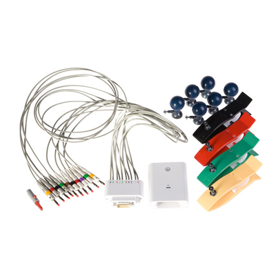 12 Channel Wireless ECG Machine Small White Recorder Bluetooth For IOS