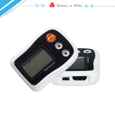 Software elegante con el registrador portátil, comunicación del monitor de Holter del análisis de Digitaces Ecg del Usb