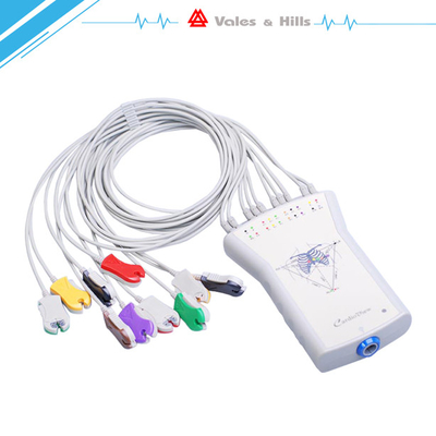 Sensor de los electrodos de los accesorios ECG del bloque ECG del sistema de pesos americano del cable del USB para la prueba de la tensión ECG
