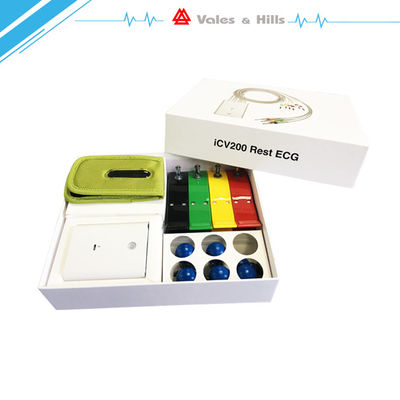 Dispositivo inalámbrico de IPad ECG con el plátano 4,0 de los accesorios de Ecg CE del cable de 10 ventajas