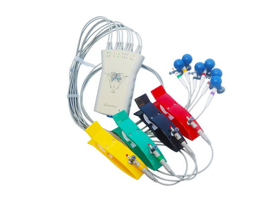 Máquina de Digitaces ECG al fabricante en PC de ECG con el puesto de trabajo usado caja gris de la adquisición