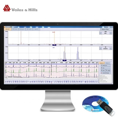 Dispositivo ambulativo profesional de la supervisión de Ecg Holter con mini color del blanco del registrador