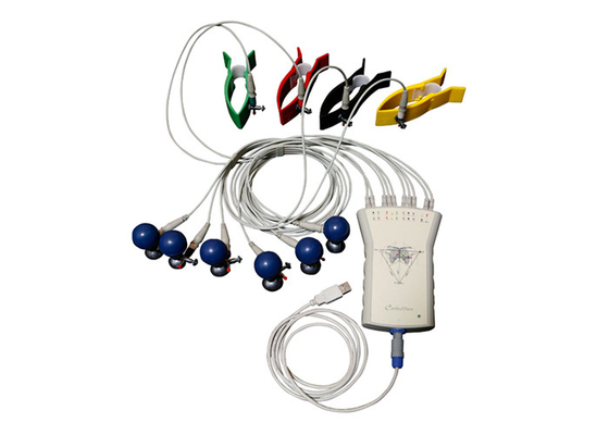 Máquina portátil de Eeg del monitor de Ecg del PDA de 12 ventajas con la resolución 0.4uV