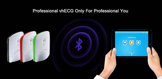 Bluetooth ECG inalámbrico trabaja a máquina los registradores plásticos coloridos para el IOS