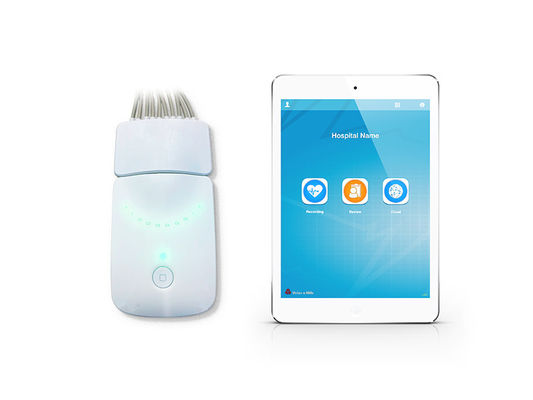 Máquina de reclinación de Bluetooth ECG de la ventaja de Simultenaous 12